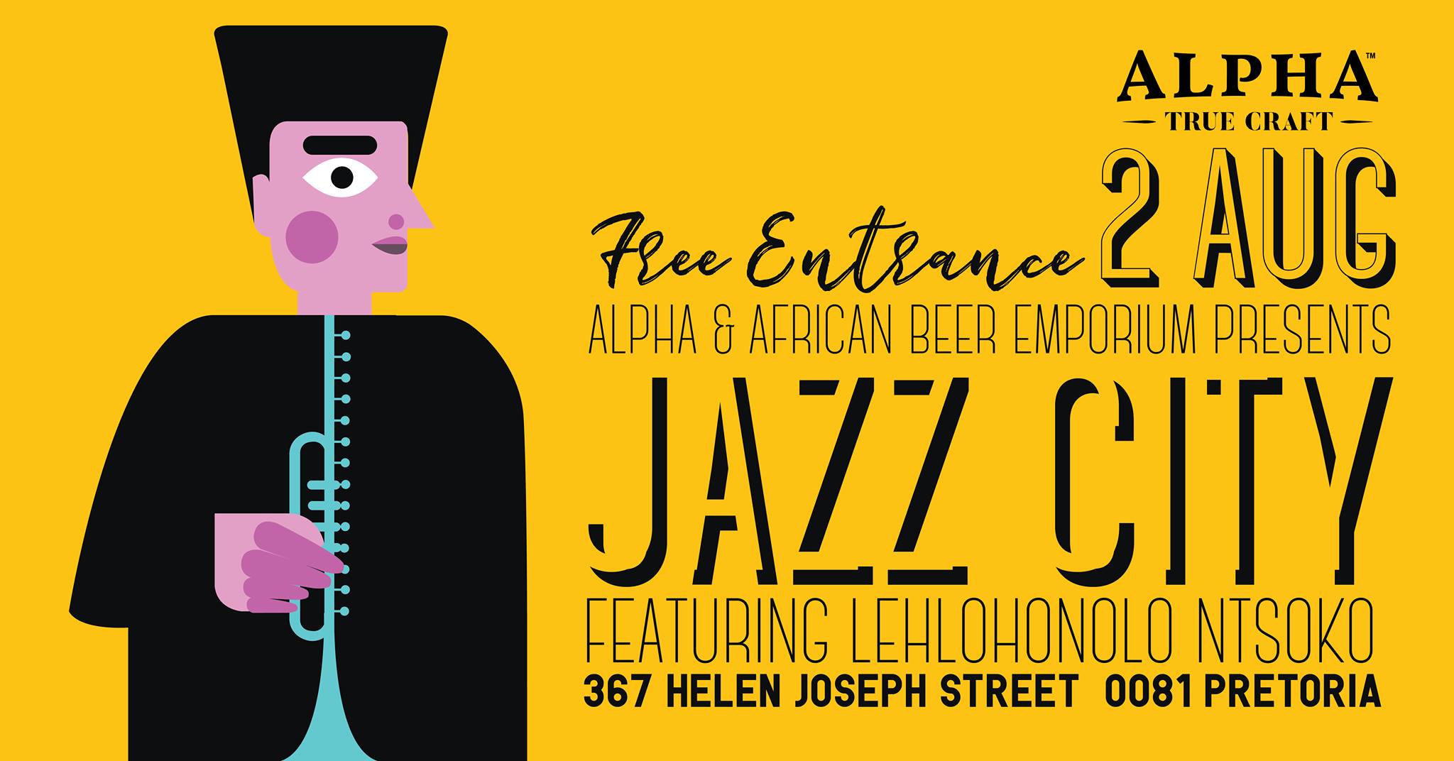 Alpha presents Jazz City ft Lehlohonolo Ntsoko — 02 August 2018